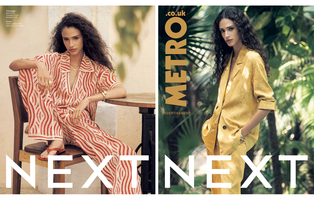 NEXT ad of the year spread in metro from newsworks 