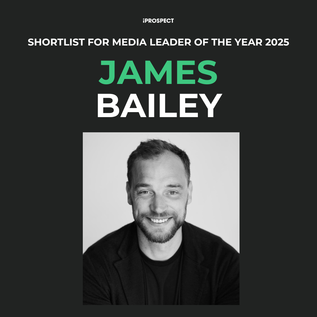 iProspect UK CEO James Bailey Shortlisted for Media Leader of the Year 2025