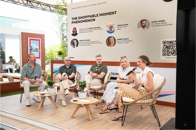 the shoppable moment phenomenon iprospect dentsu beach house cannes lions 2025